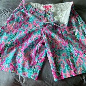 NWOT Lilly Pulitzer Tropical Floral Shorts